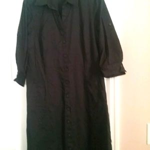 Ann Taylor button front dress